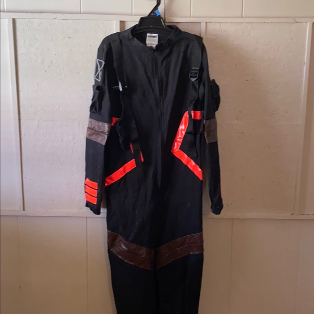 Child fortnite dark voyager costume